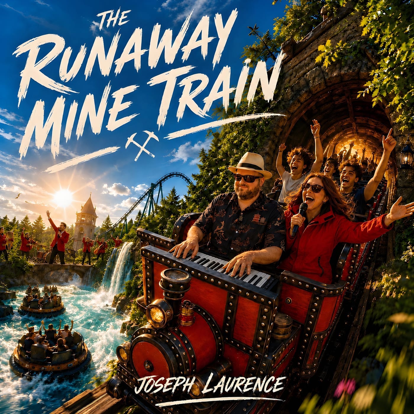 The Runaway Mine Train - Cover artwork