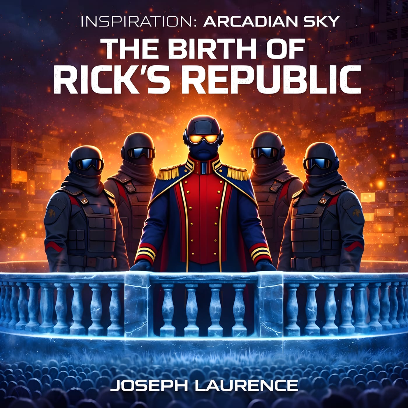The Birth of Rick's Republic by Joseph Laurence - Single cover artwork